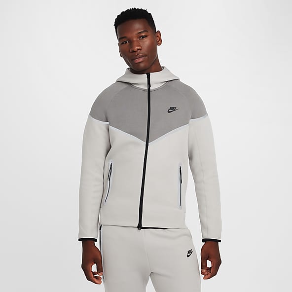 Grey nike tech fleece tracksuit shop